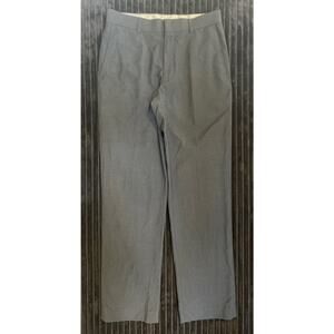 Walter Hagen Navy Blue Gold Pants Size 30x32 | Flat Front Classic Fit